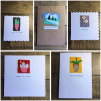 Hand made card - Handmade gift cards to accompany floral gifts