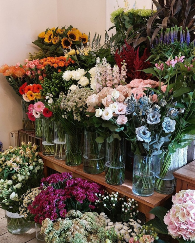 Florist Choice Hand-tied - An expert artisan florist will design a hand-tied filled with the finest quality seasonal flowers, perfectly wrapped and delivered in water.